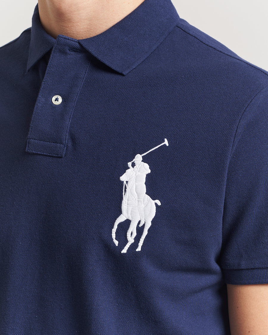 Hombres | Polos | Polo Ralph Lauren | Custom Fit Big Pony Polo Newport Navy