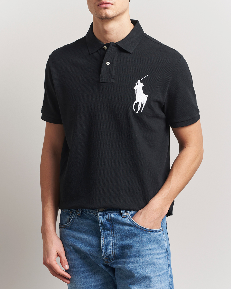 Hombres | Polos | Polo Ralph Lauren | Custom Fit Big Pony Polo Polo Black