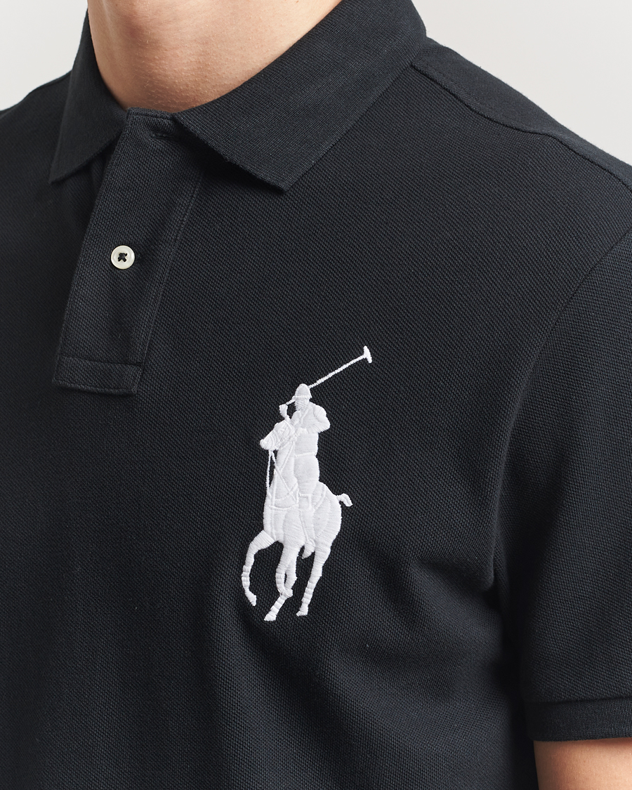 Hombres | Polos | Polo Ralph Lauren | Custom Fit Big Pony Polo Polo Black