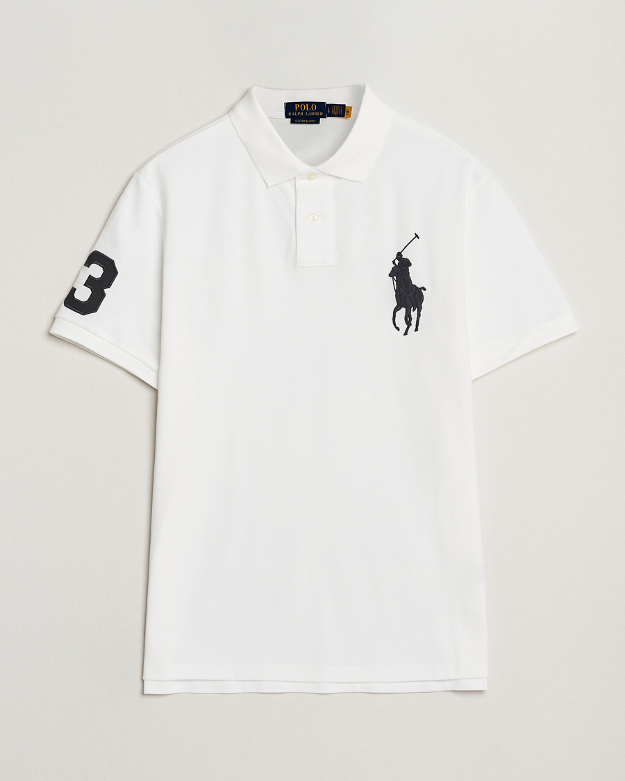 Polo Ralph Lauren Custom Fit Big Pony Polo White en CareOfCarl.es