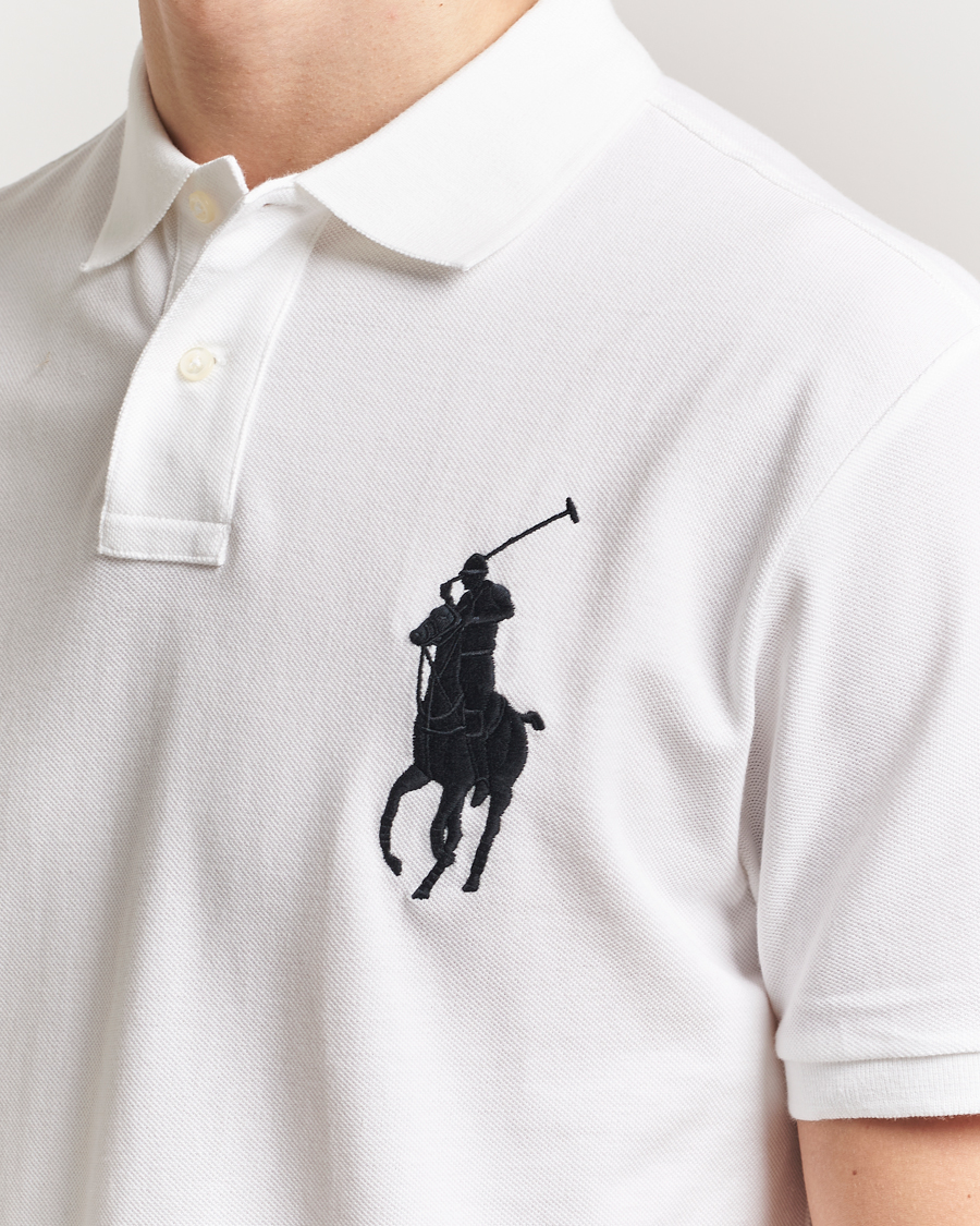 Polo Ralph Lauren Custom Fit Big Pony Polo White en CareOfCarl.es