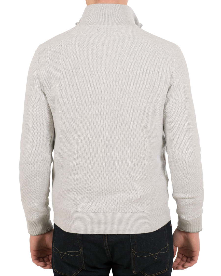 Hombres | Jerséis y prendas de punto | Polo Ralph Lauren | Texture Half Zip Lawrence Grey Heather