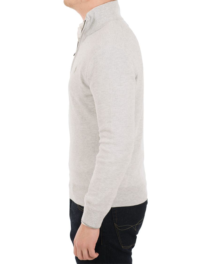 Hombres | Jerséis y prendas de punto | Polo Ralph Lauren | Texture Half Zip Lawrence Grey Heather
