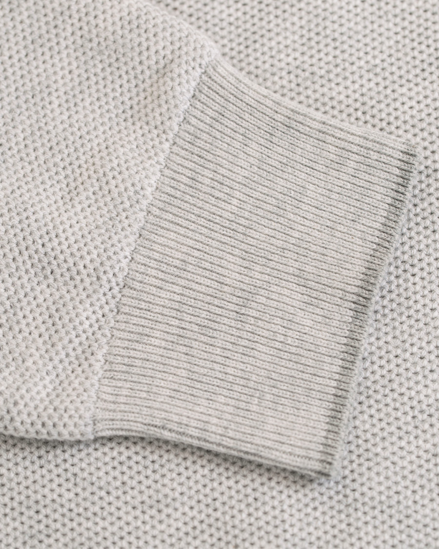 Hombres | Jerséis y prendas de punto | Polo Ralph Lauren | Texture Half Zip Lawrence Grey Heather