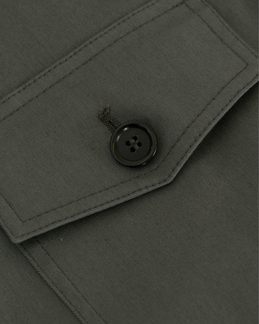 Hombres | Abrigos y chaquetas | Private White V.C. | Belted Safari Jacket Teal Green