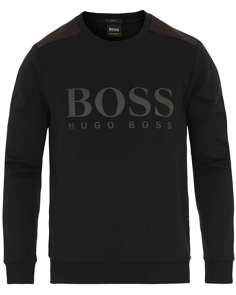 Hombres | Jerséis y prendas de punto | BOSS GREEN | BOSS Athleisure Salbo Sweatshirt Black