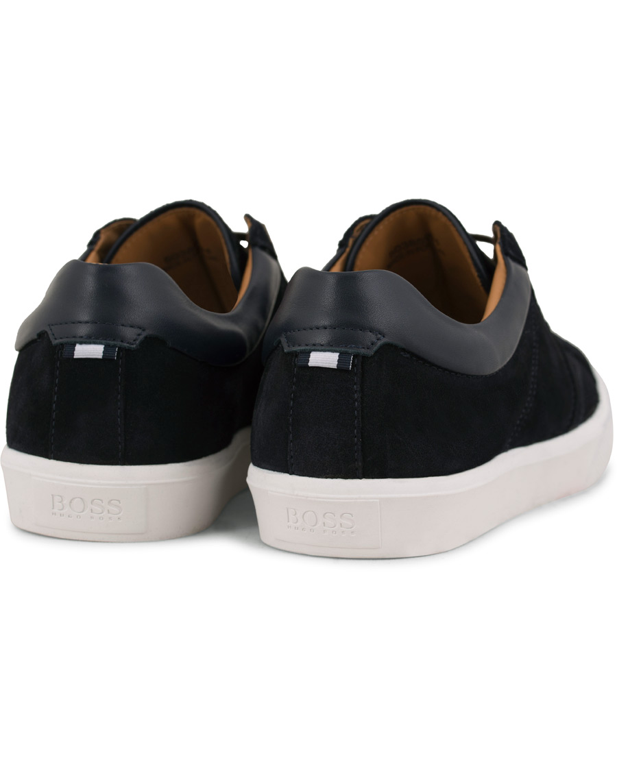 Hombres | BOSS Escape Tenn Sneaker Navy Suede | BOSS BLACK | BOSS Escape Tenn Sneaker Navy Suede