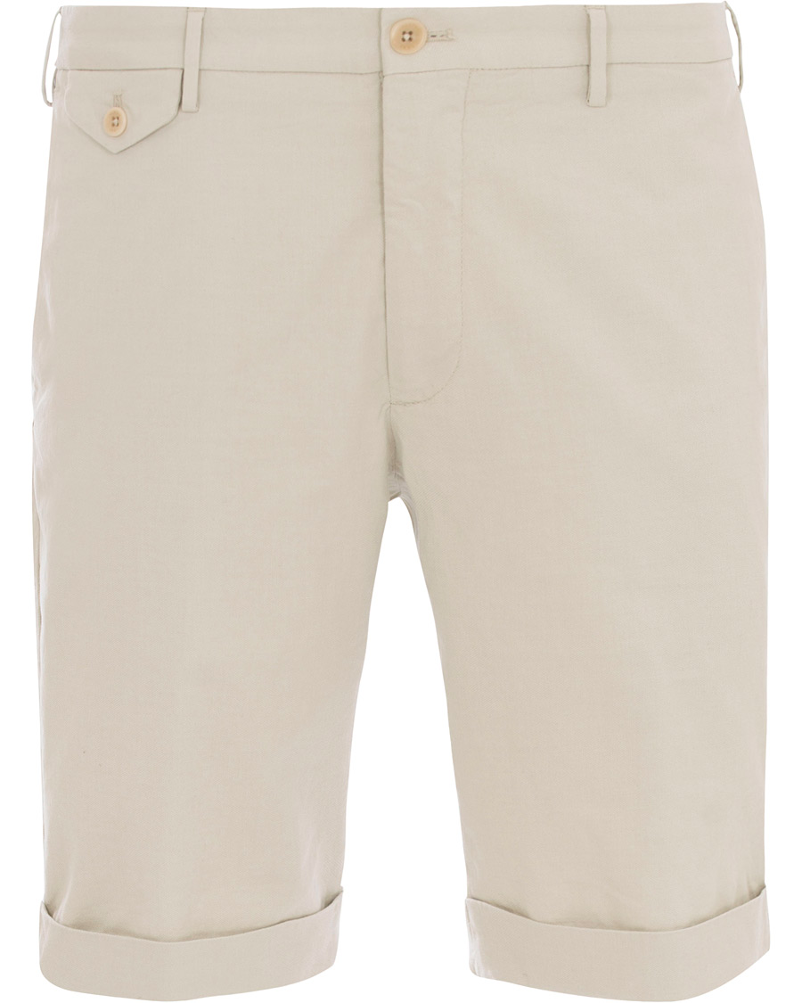 Hombres | Pantalones cortos | Incotex | Ice Cotton Shorts Off White