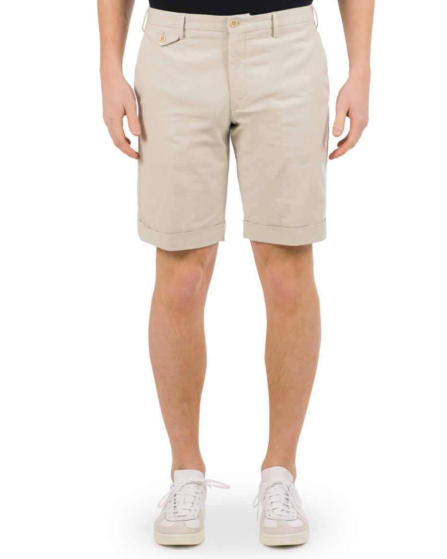 Hombres | Pantalones cortos | Incotex | Ice Cotton Shorts Off White