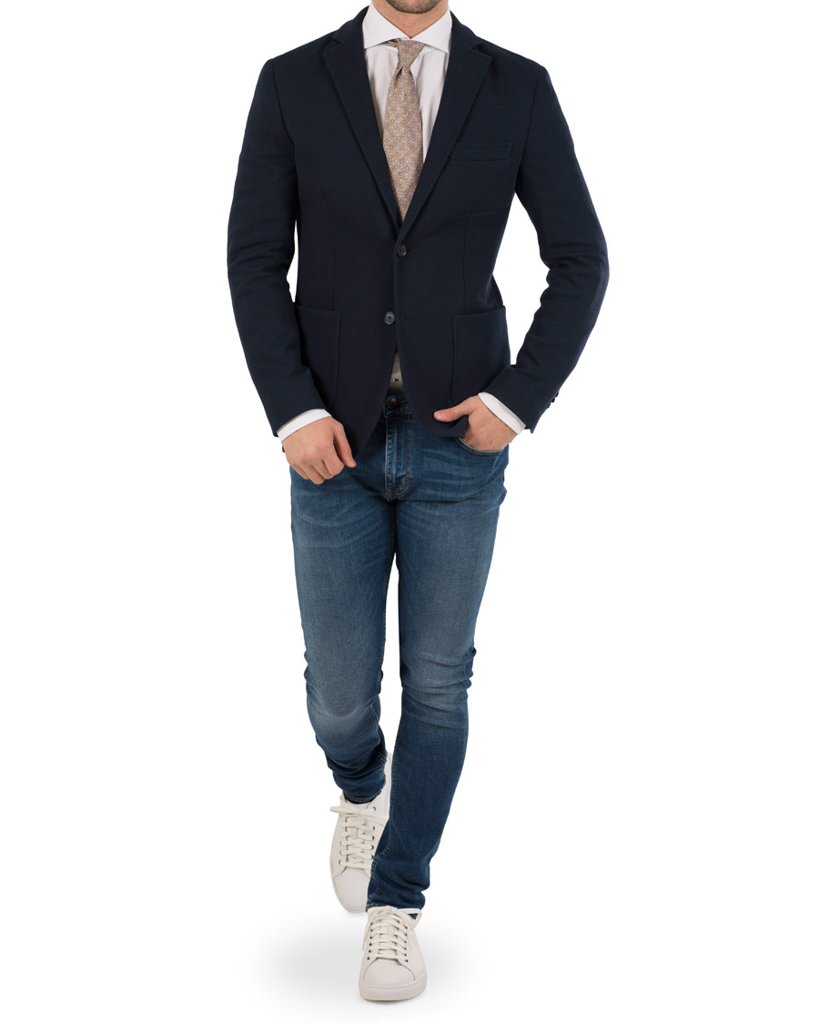 Hombres | Blazers | Morris | Rowing Club Jersey Blazer Navy
