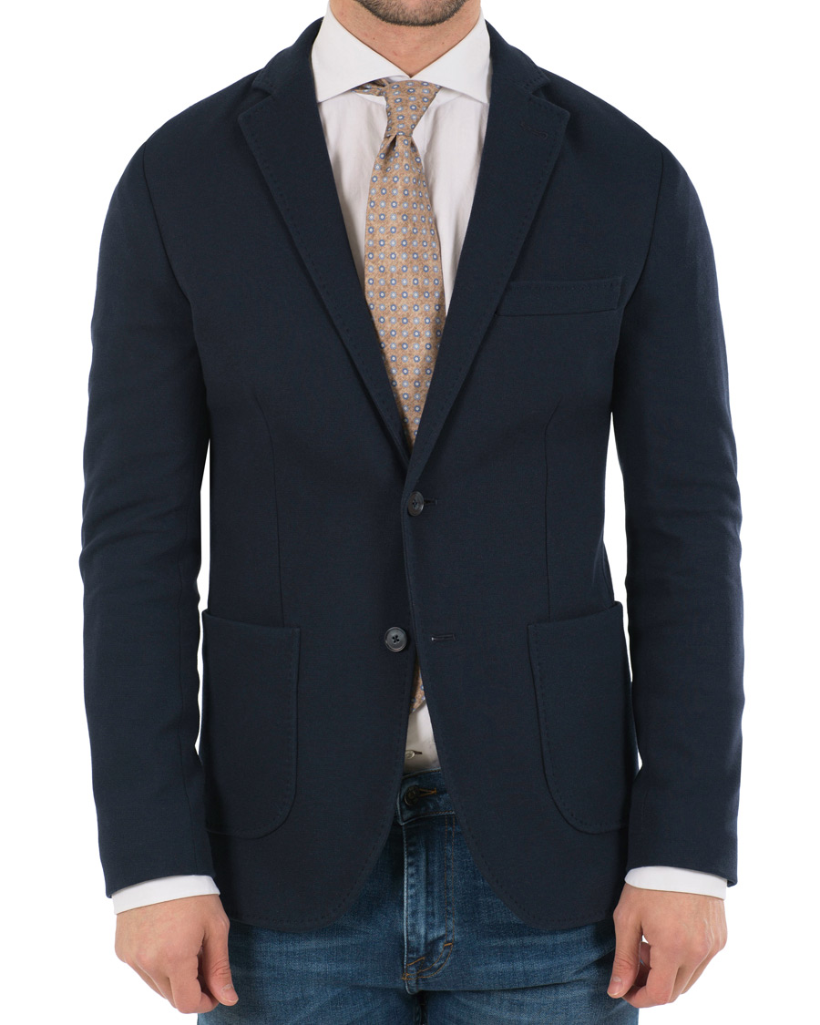 Hombres | Blazers | Morris | Rowing Club Jersey Blazer Navy