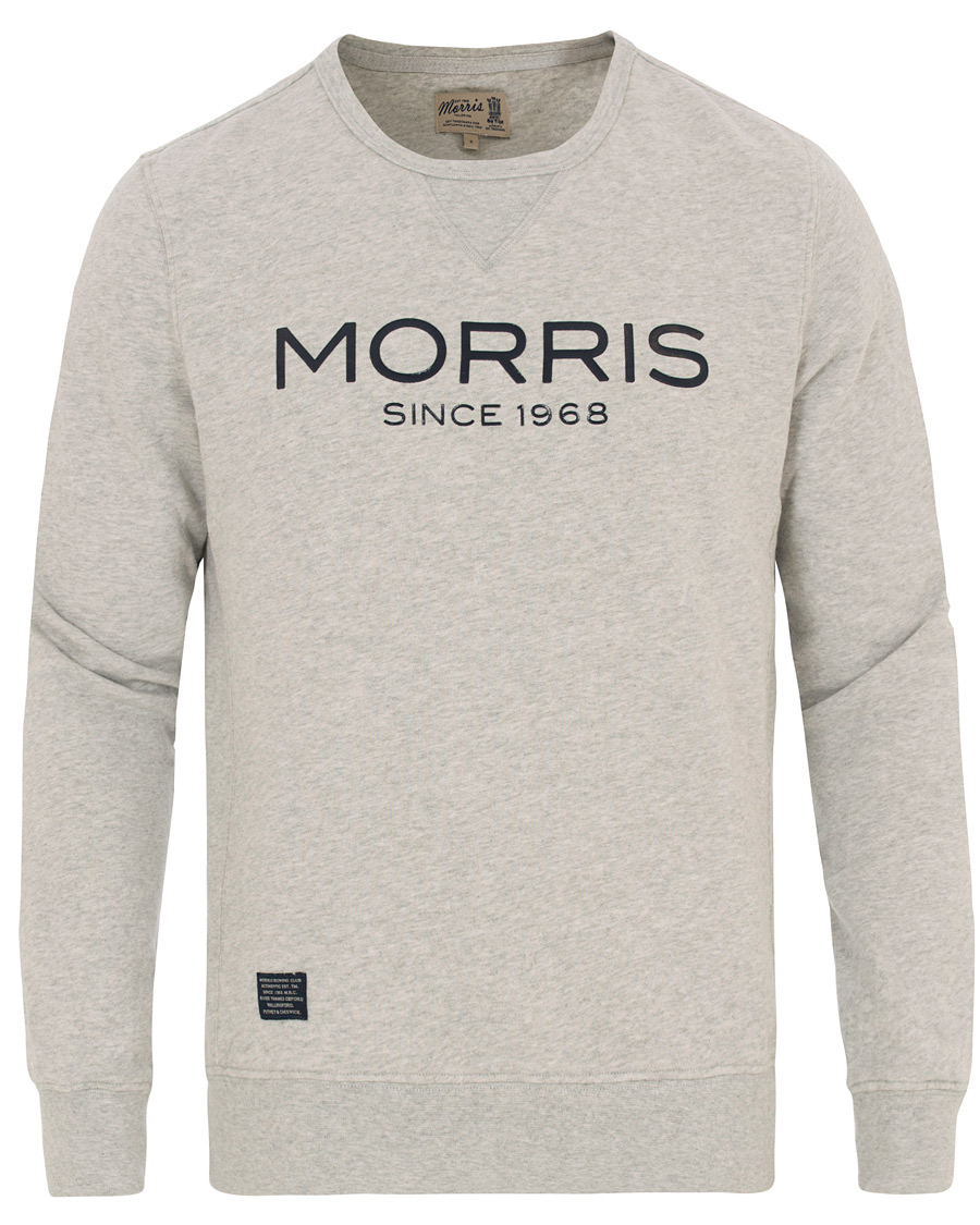 Hombres | Jerséis y prendas de punto | Morris | Baker Sweatshirt Grey