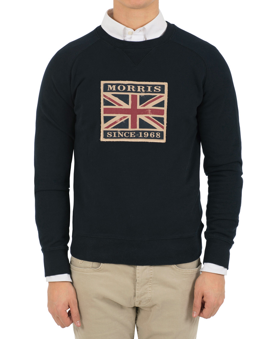 Hombres | Jerséis y prendas de punto | Morris | Jack Sweatshirt Old Blue