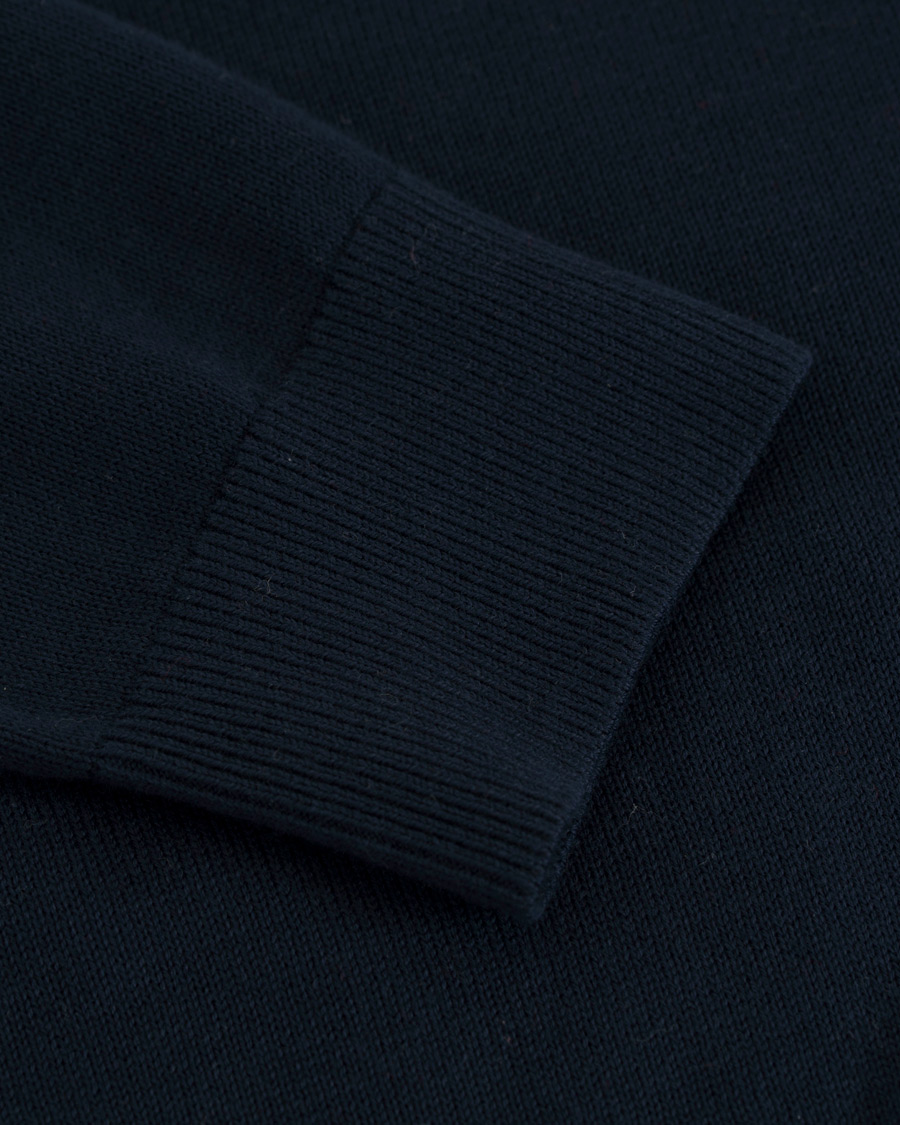 Hombres | Jerséis y prendas de punto | Lexington | Bradley Crewneck Sweater Deepest Blue