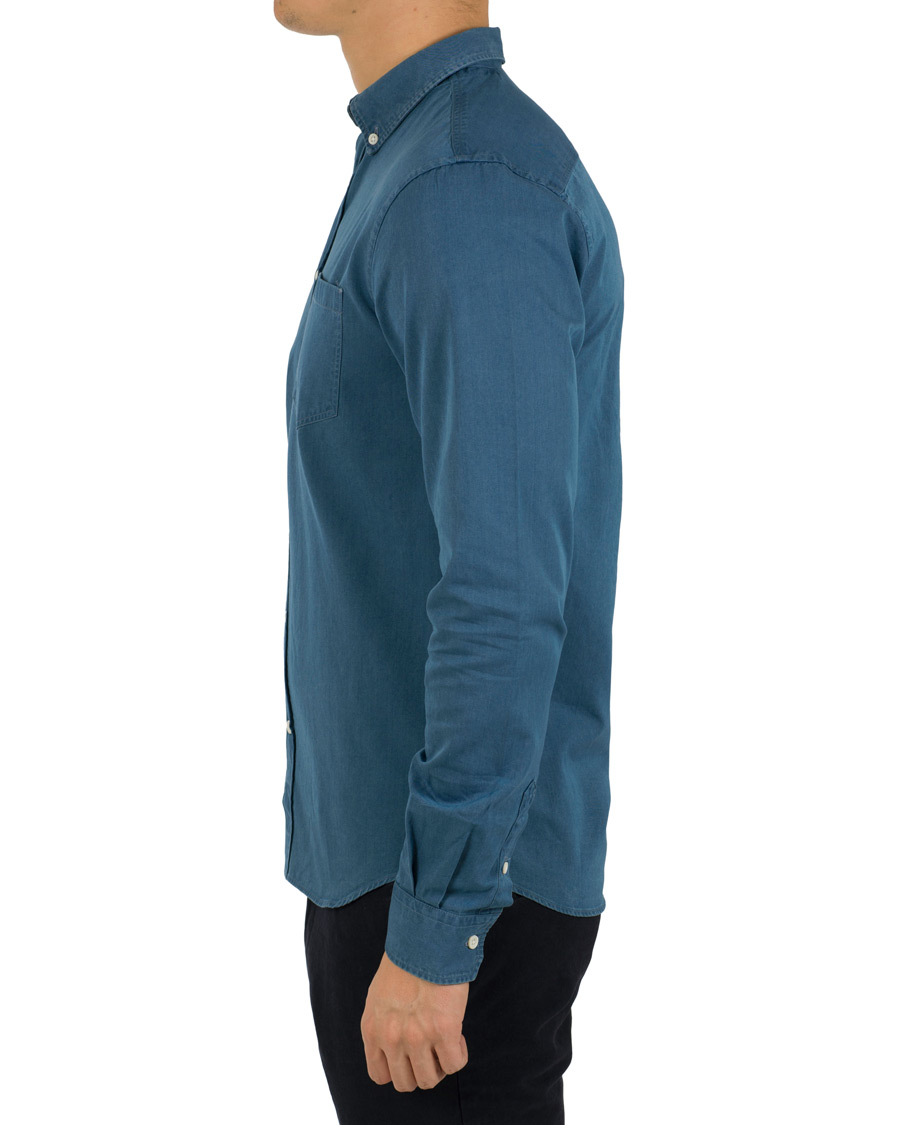 Hombres | Camisas | Norse Projects | Anton Denim Shirt Sunwashed