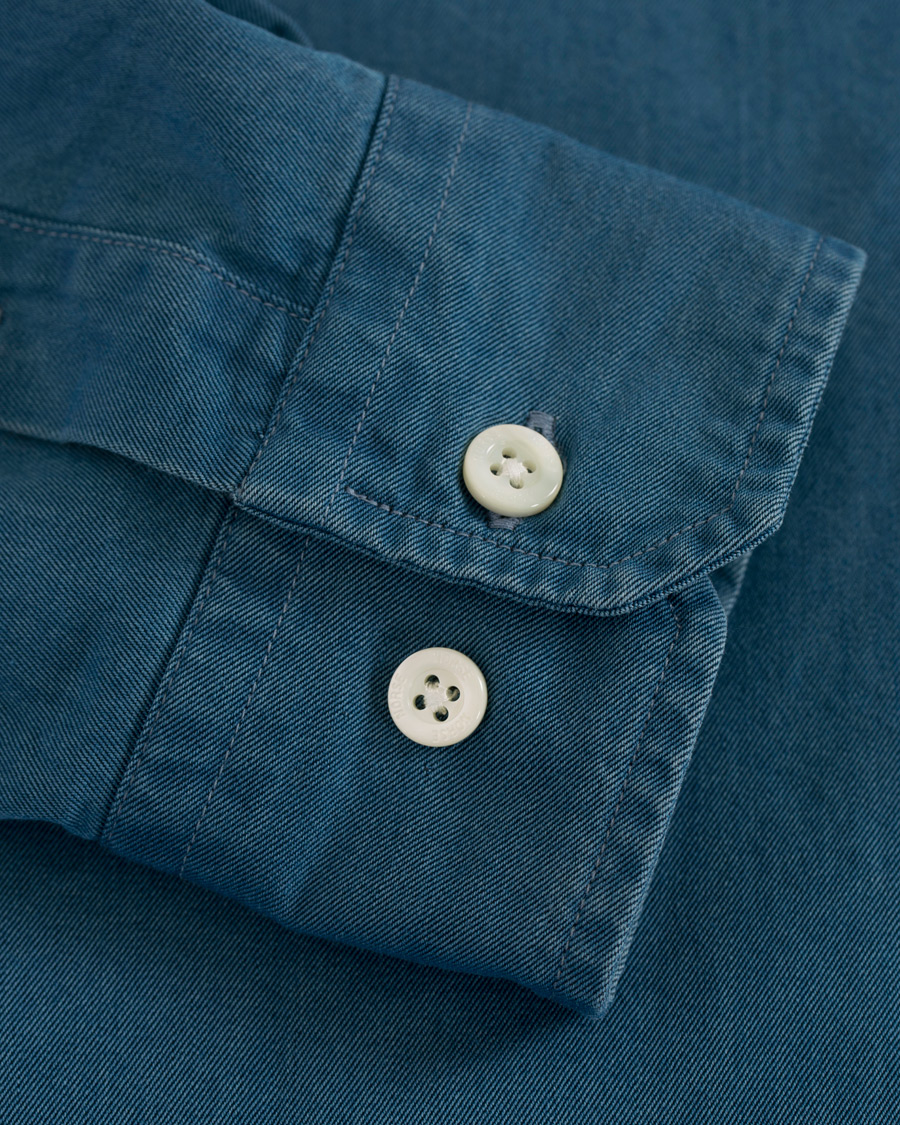 Hombres | Camisas | Norse Projects | Anton Denim Shirt Sunwashed
