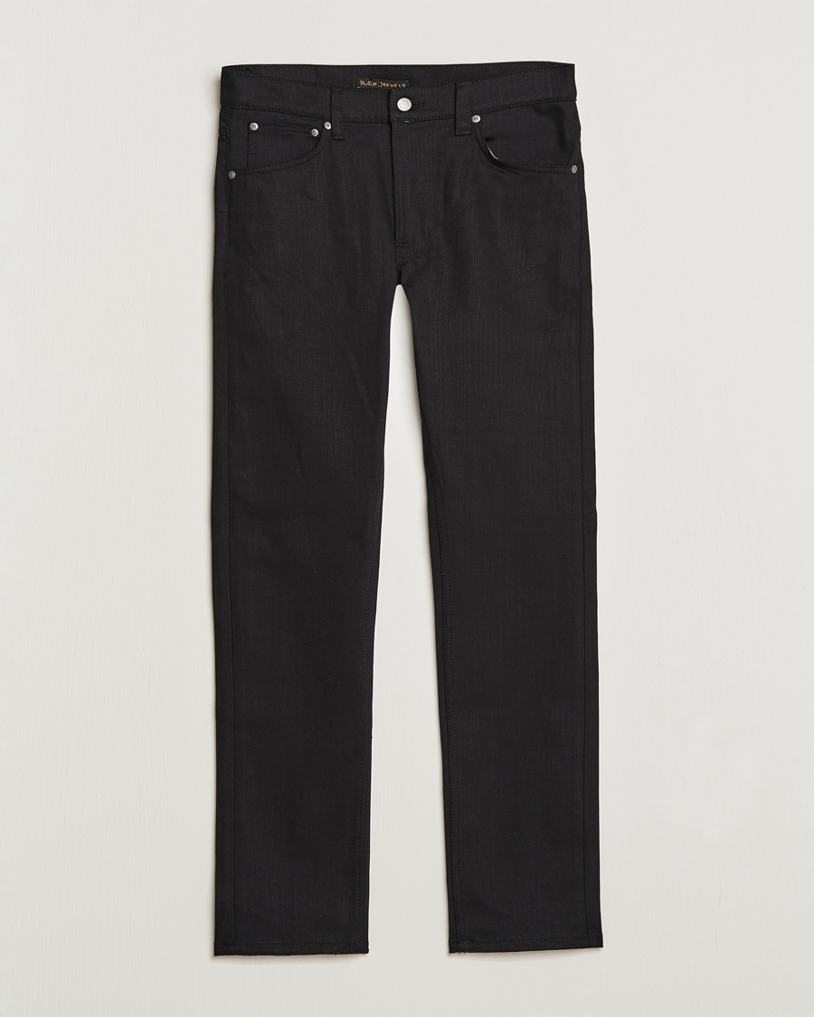 Hombres | Pantalones | Nudie Jeans | Lean Dean Jeans Dry Ever Black