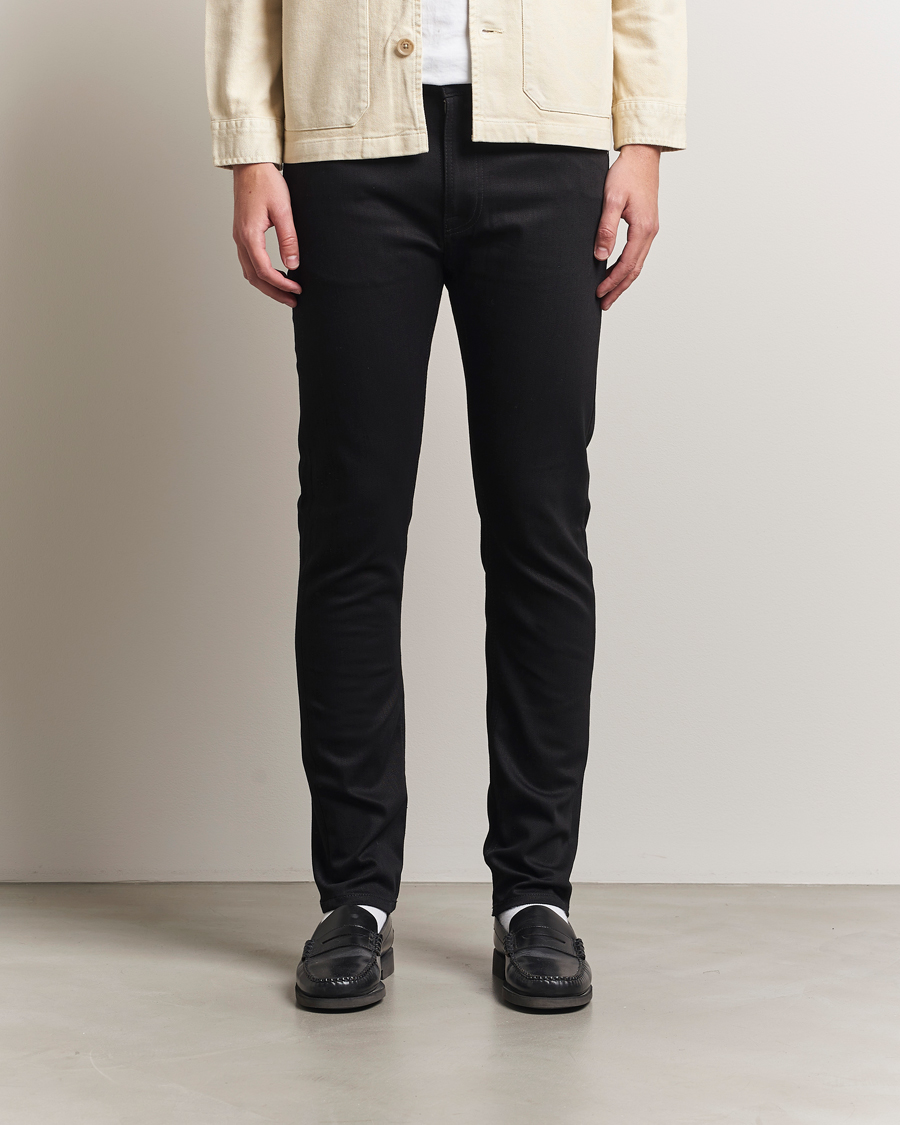 Hombres | Pantalones | Nudie Jeans | Lean Dean Jeans Dry Ever Black