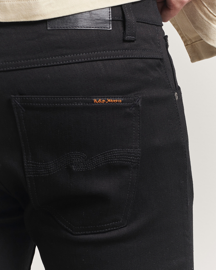Hombres | Pantalones | Nudie Jeans | Lean Dean Jeans Dry Ever Black