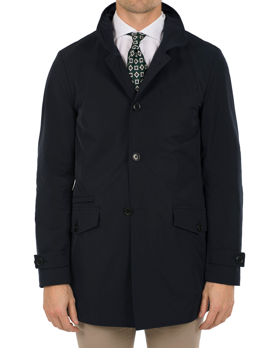 Hombres | Abrigos y chaquetas | Fay | JFK Travel Raincoat Navy