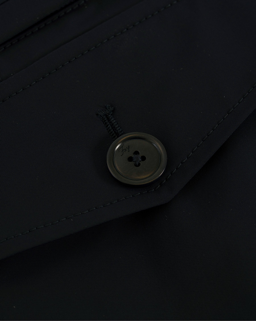 Hombres | Abrigos y chaquetas | Fay | JFK Travel Raincoat Navy