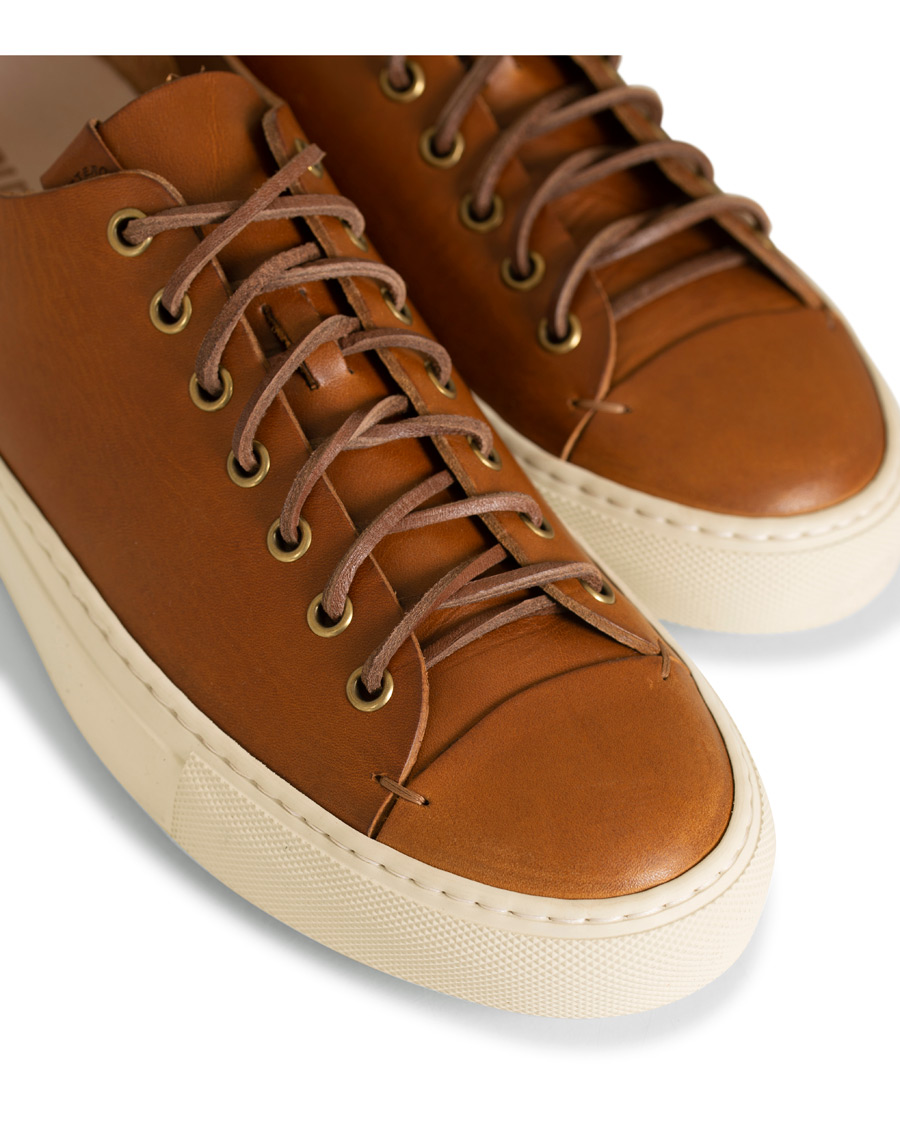 Hombres | Buttero Calf Sneaker Congac | Buttero | Calf Sneaker Congac