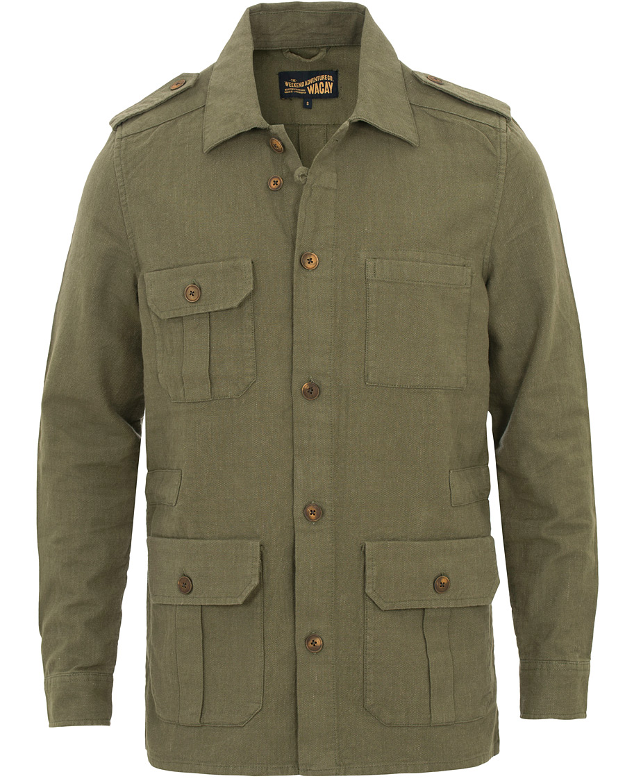 Hombres | Abrigos y chaquetas | WACAY | Chase Jacket Khaki Melange
