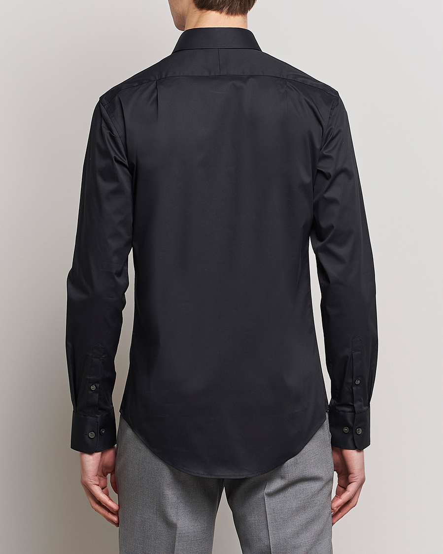 Hombres | Camisas | Tiger of Sweden | Farell 5 Stretch Shirt Black
