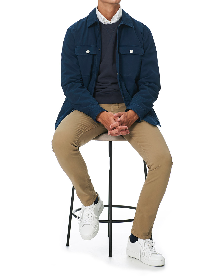 Hombres | Pantalones | Tiger of Sweden | Transit Chino Beige