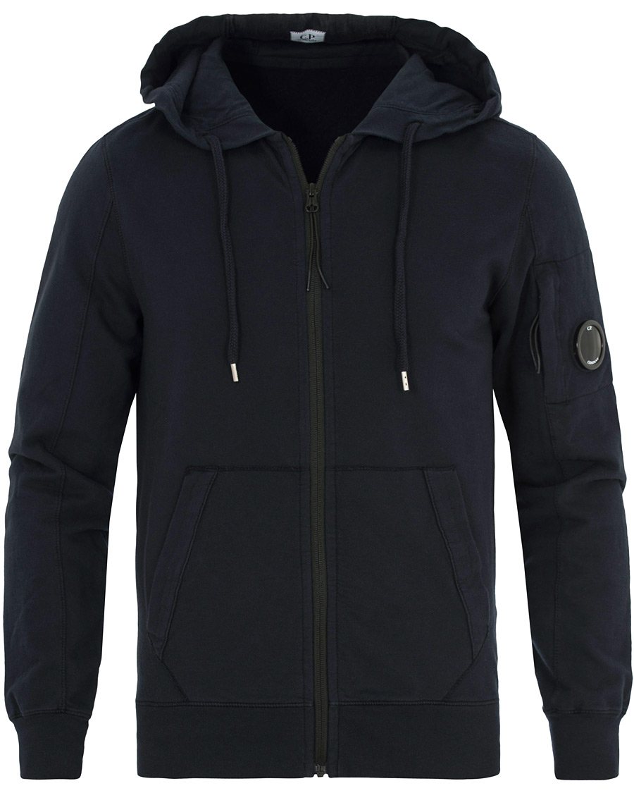 Hombres | Jerséis y prendas de punto | C.P. Company | Full-Zip Hoodie Navy