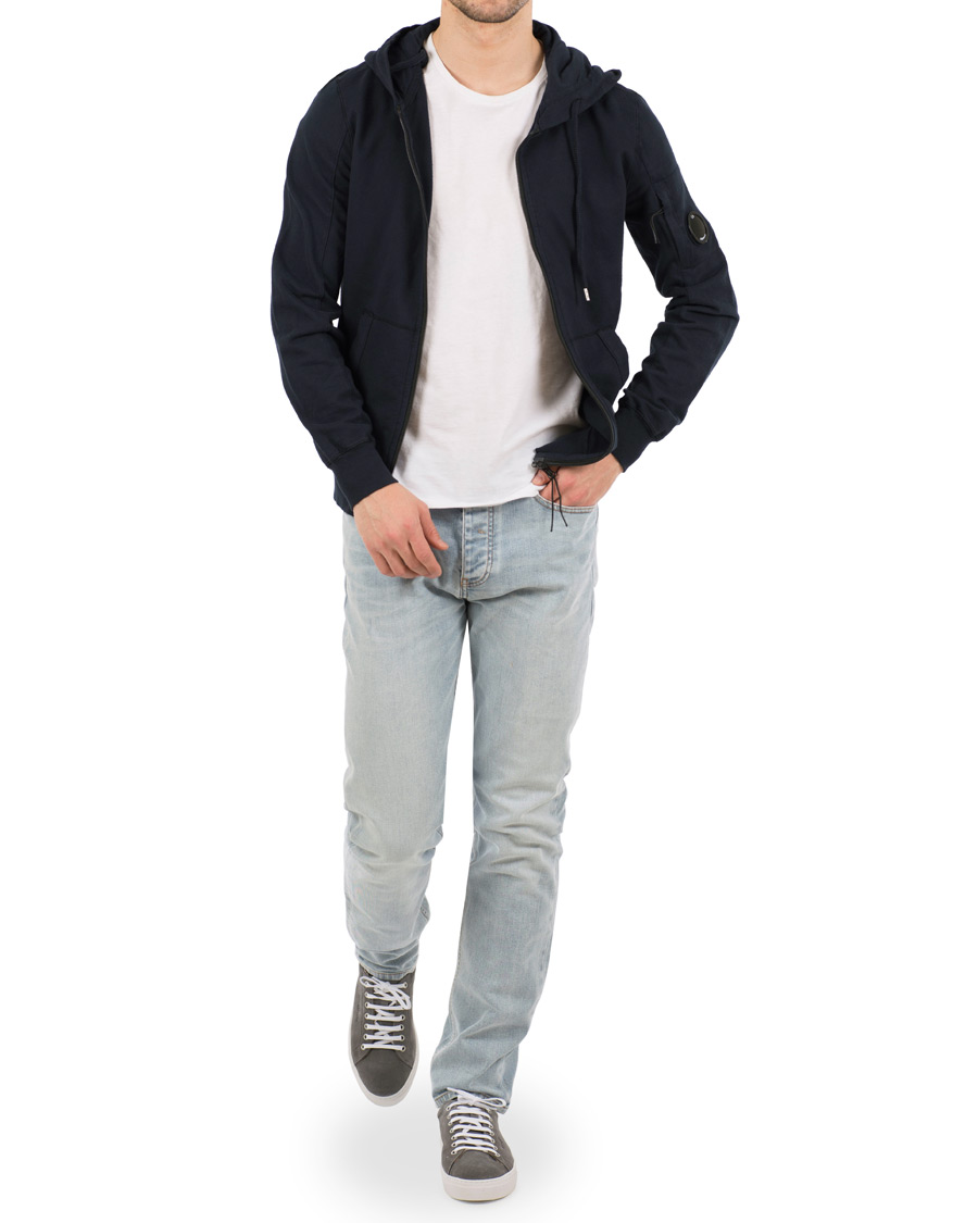 Hombres | Jerséis y prendas de punto | C.P. Company | Full-Zip Hoodie Navy