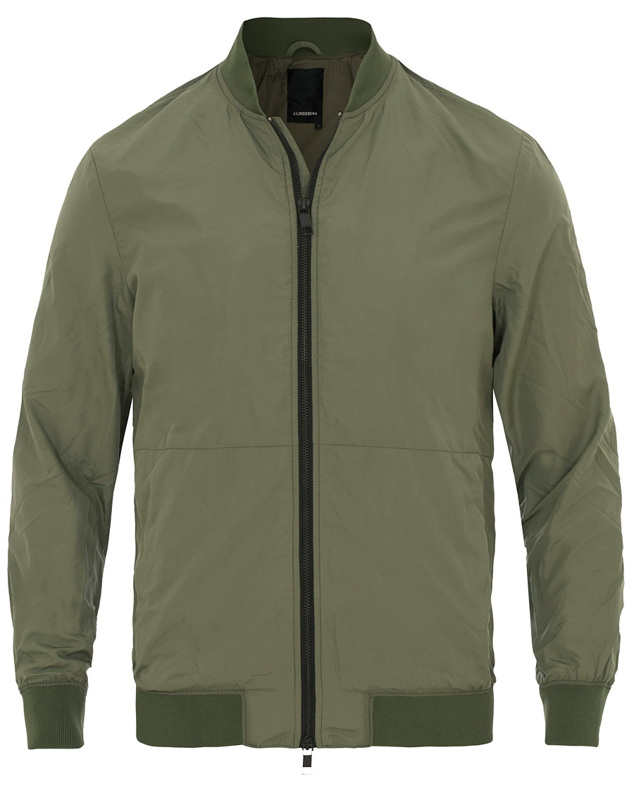 Hombres | Abrigos y chaquetas | J.Lindeberg | Thom Gravity Poly Jacket Beetle Green