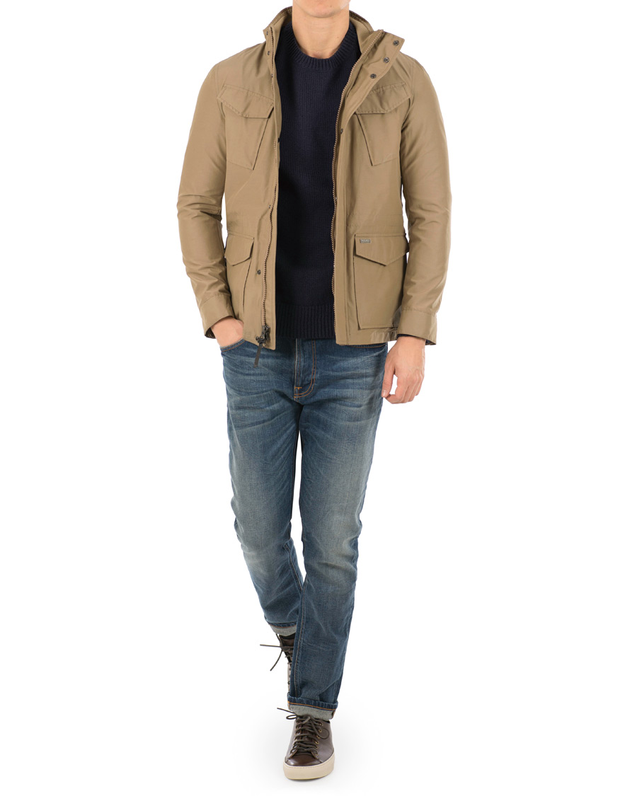 Hombres | Abrigos y chaquetas | Woolrich | Travel Field Jacket Deep Bog