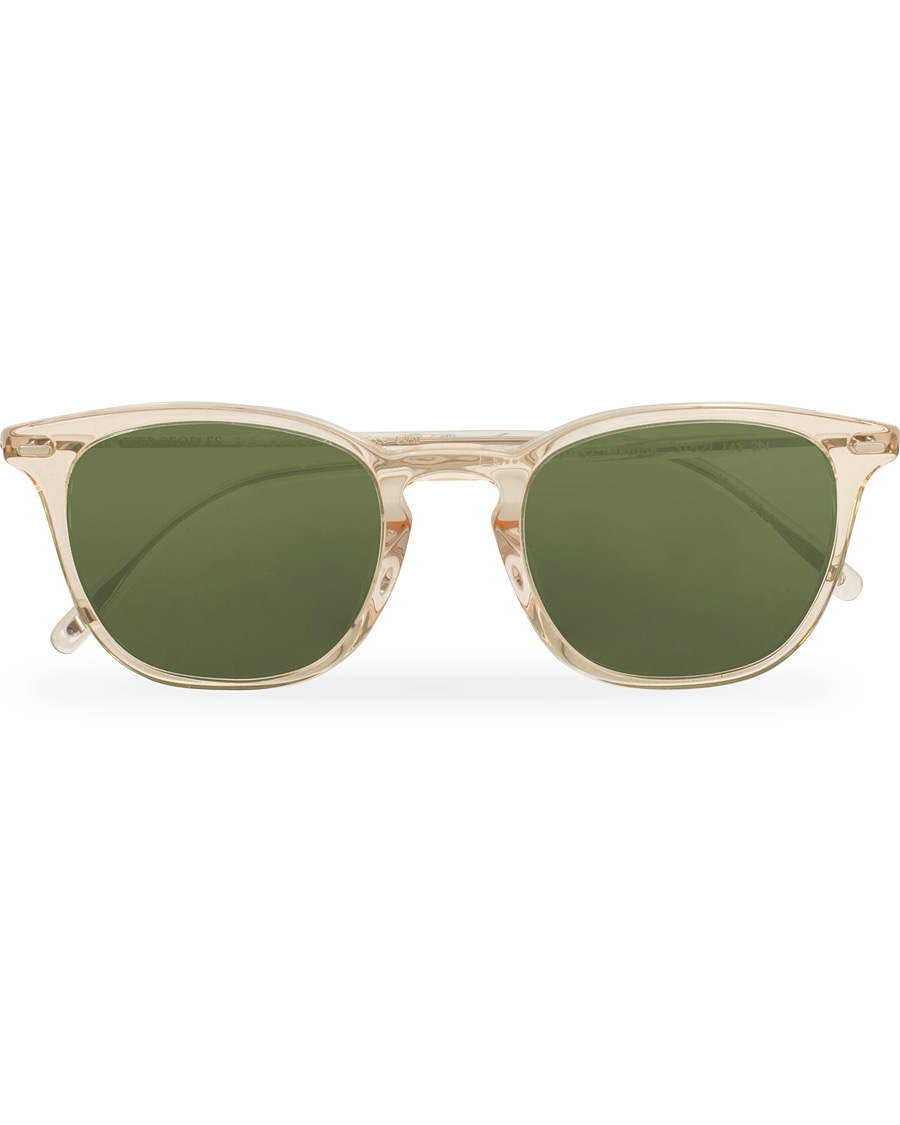 Hombres | Oliver Peoples Heaton Sunglasses Buff/Green | Oliver Peoples | Heaton Sunglasses Buff/Green