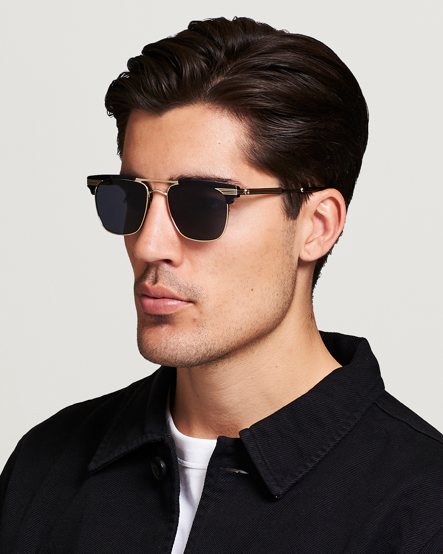 Hombres | Gafas de sol D-frame | Gucci | GG0287S Sunglasses Black
