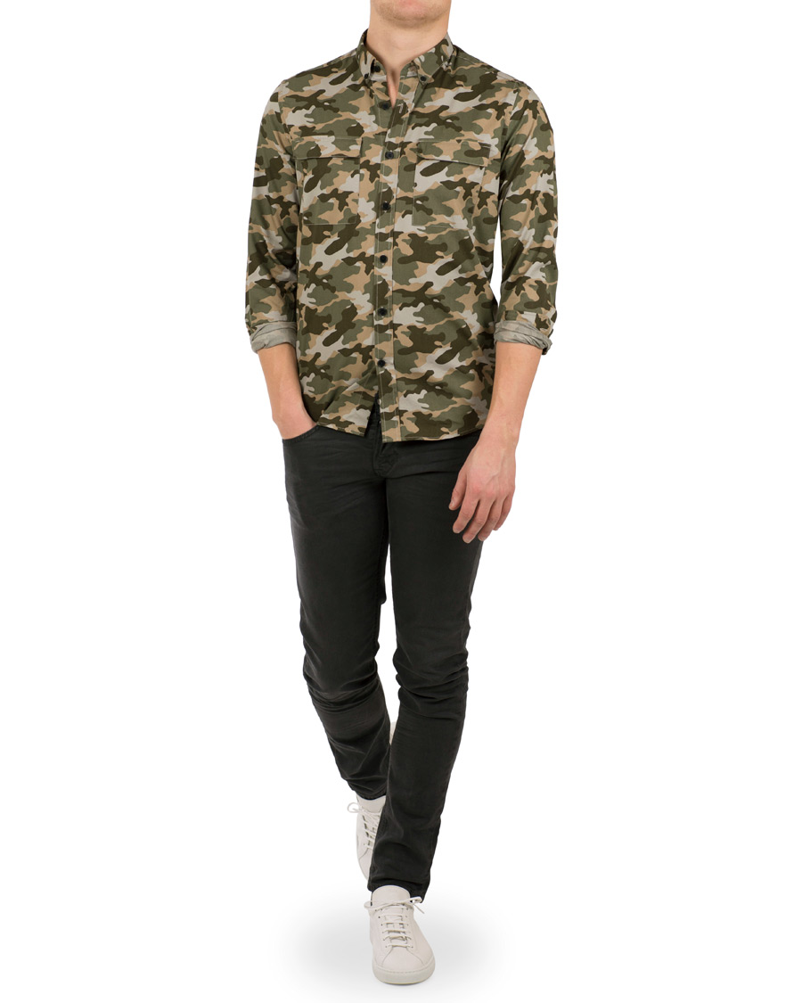 Hombres | Camisas | Peak Performance | Dean Camo Shirt Green