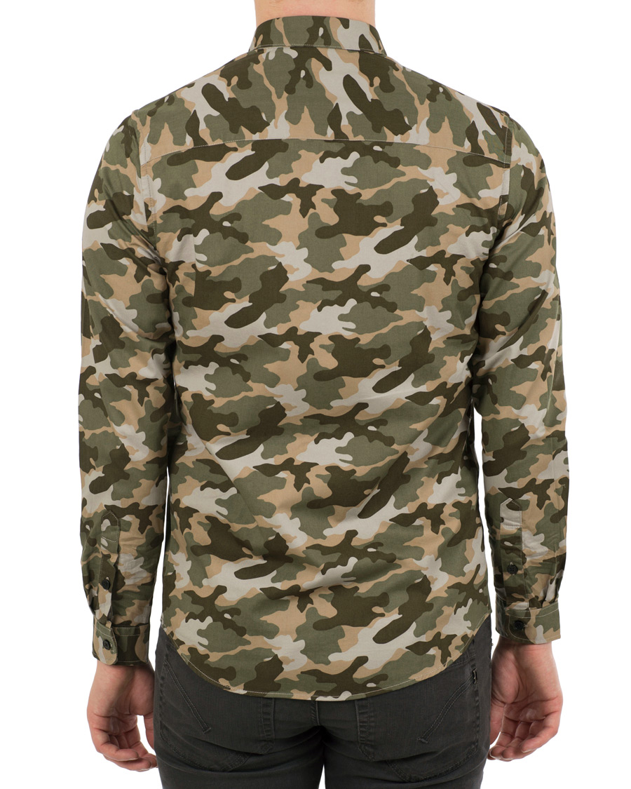 Hombres | Camisas | Peak Performance | Dean Camo Shirt Green