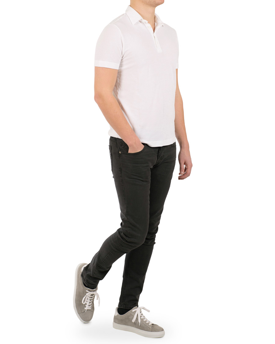 Hombres | Dondup Scarpe Leather Sneakers Grey | Dondup | Scarpe Leather Sneakers Grey