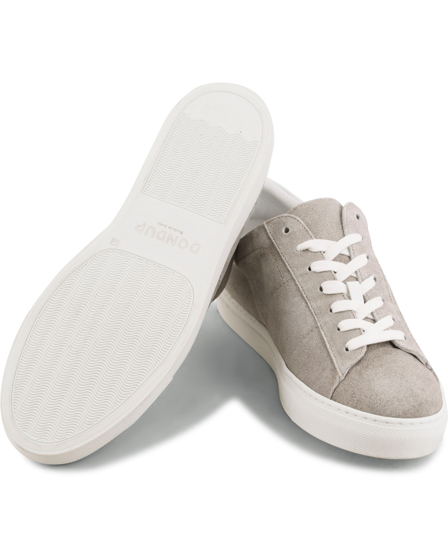 Hombres | Dondup Scarpe Leather Sneakers Grey | Dondup | Scarpe Leather Sneakers Grey