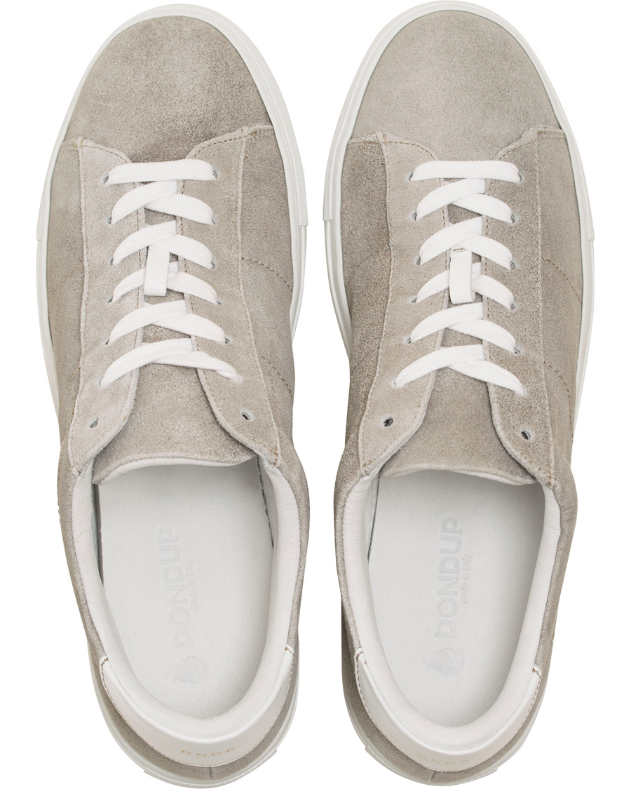 Hombres | Dondup Scarpe Leather Sneakers Grey | Dondup | Scarpe Leather Sneakers Grey