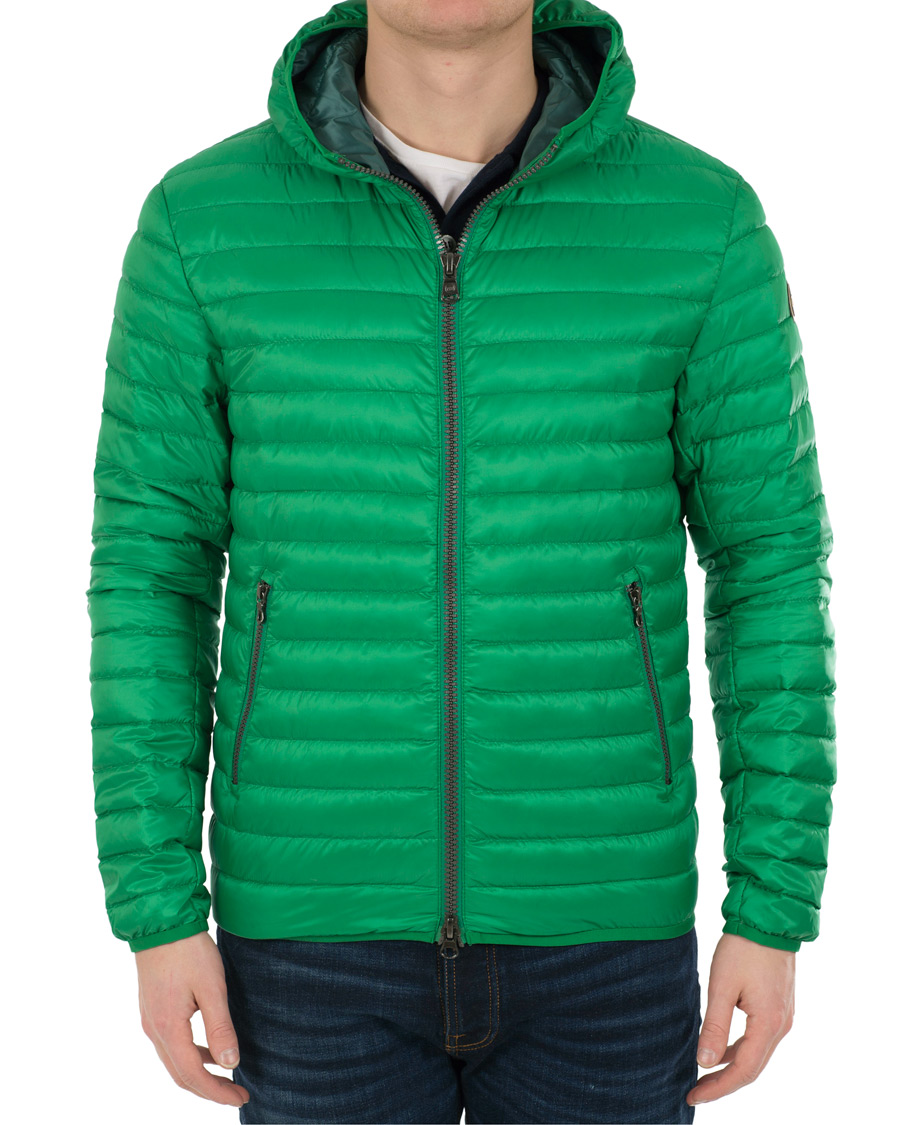 Hombres | Abrigos y chaquetas | Colmar | Lightweight Down Hooded Jacket Green