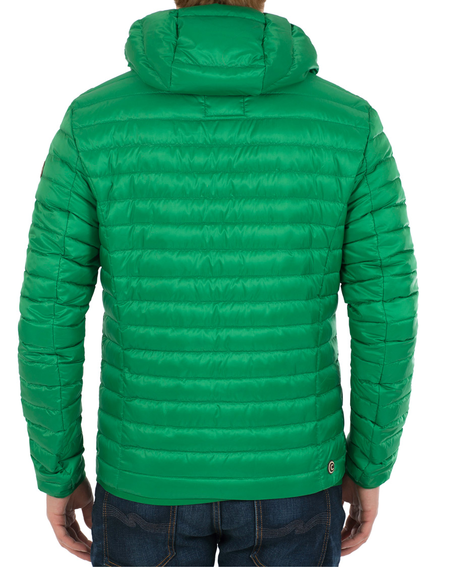 Hombres | Abrigos y chaquetas | Colmar | Lightweight Down Hooded Jacket Green