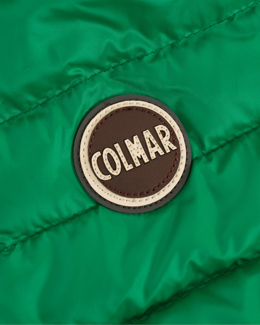 Hombres | Abrigos y chaquetas | Colmar | Lightweight Down Hooded Jacket Green