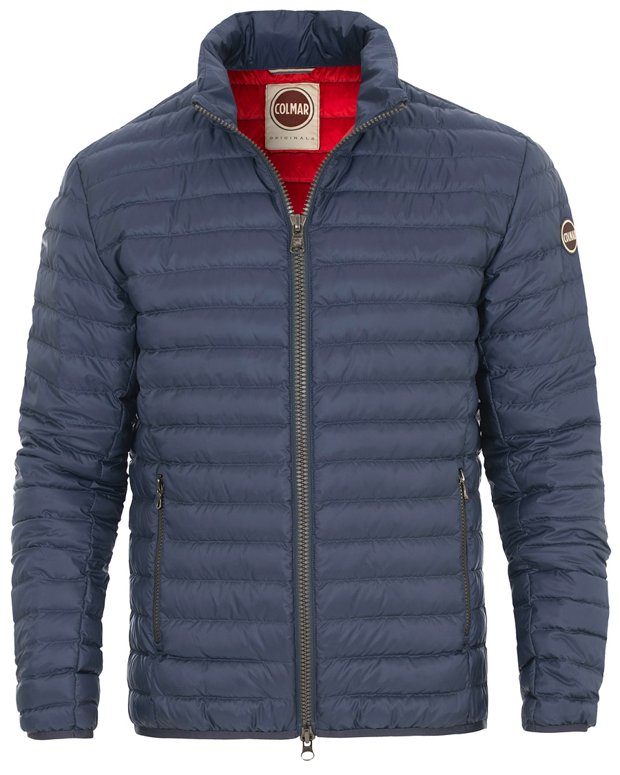 Hombres | Abrigos y chaquetas | Colmar | Lightweight Down Jacket Jeans Blue
