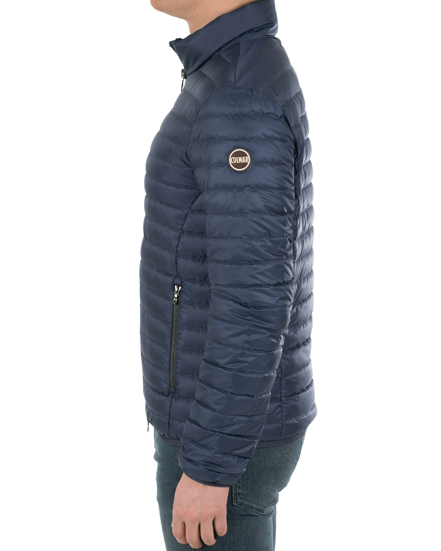 Hombres | Abrigos y chaquetas | Colmar | Lightweight Down Jacket Jeans Blue