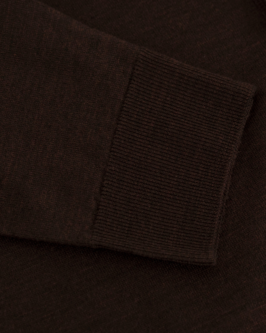 Hombres | Jerséis y prendas de punto | John Smedley | Petworth Merino Cardigan Chestnut