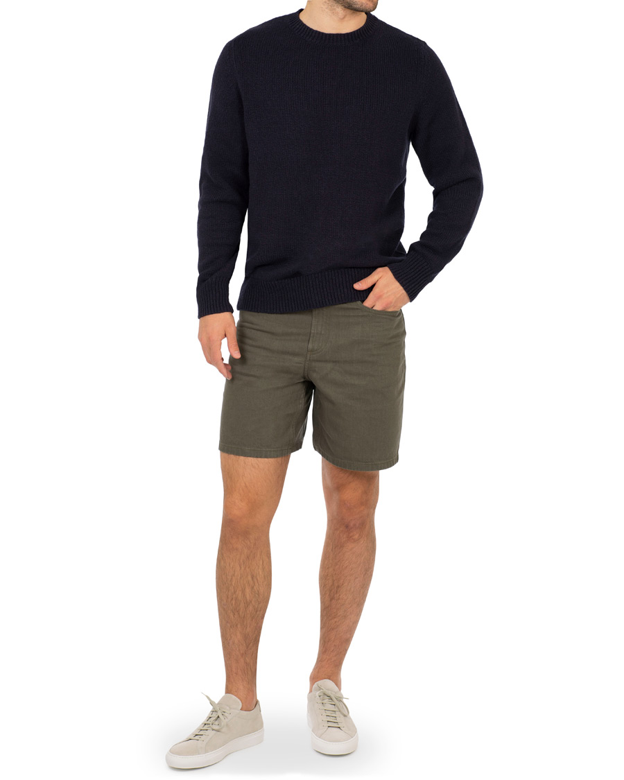 Hombres | Pantalones cortos | A.P.C. | Denim Shorts Khaki Grey
