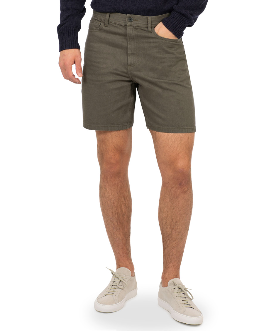 Hombres | Pantalones cortos | A.P.C. | Denim Shorts Khaki Grey