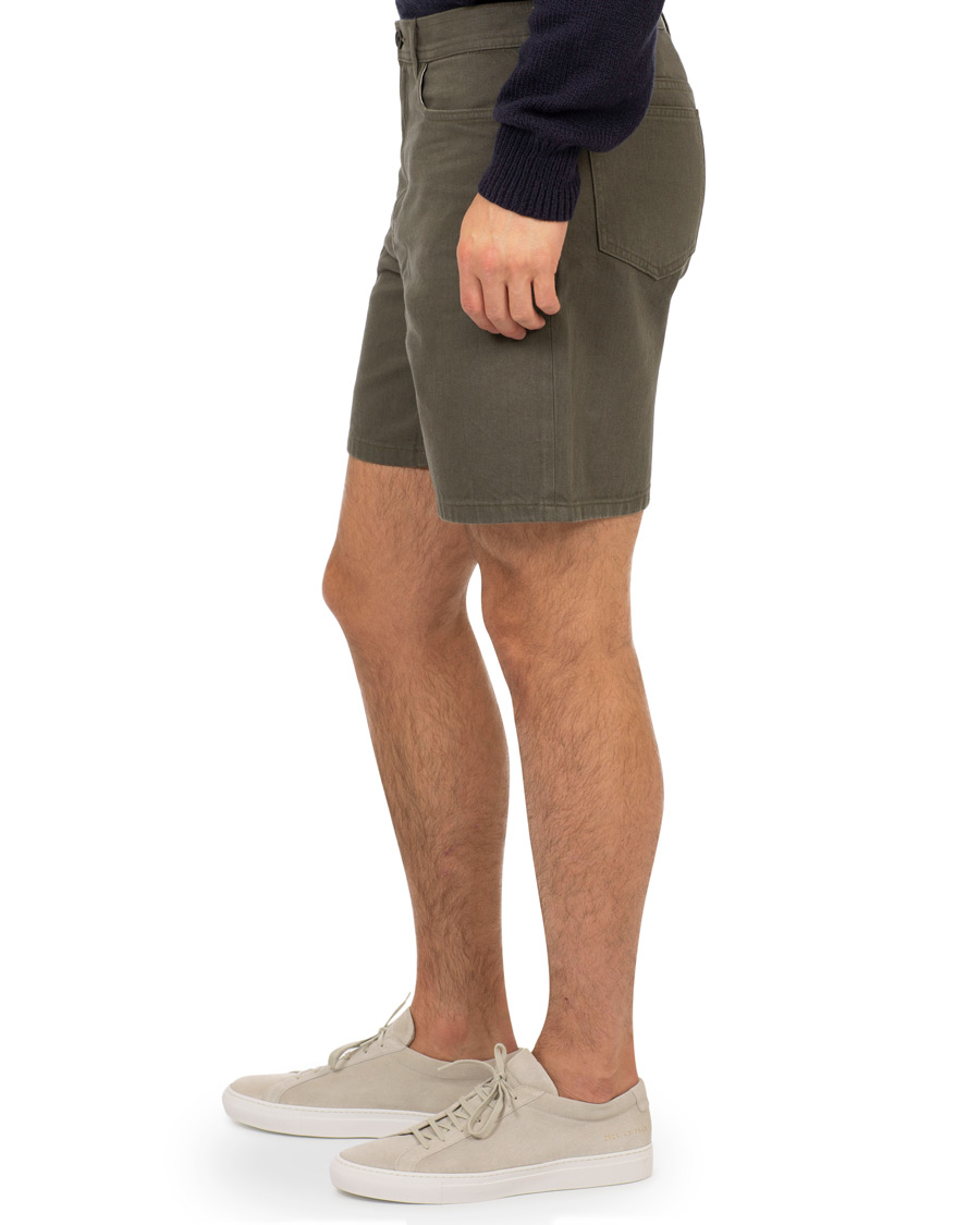 Hombres | Pantalones cortos | A.P.C. | Denim Shorts Khaki Grey