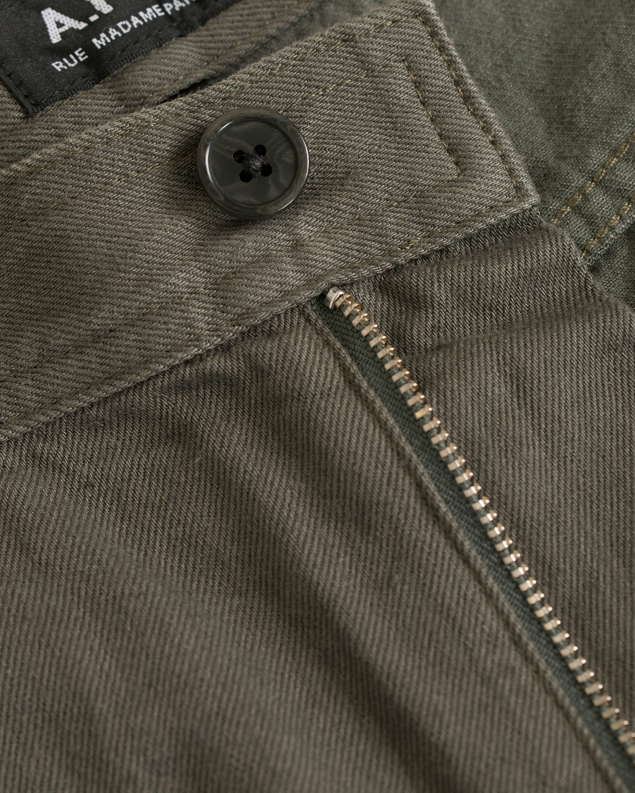 Hombres | Pantalones cortos | A.P.C. | Denim Shorts Khaki Grey